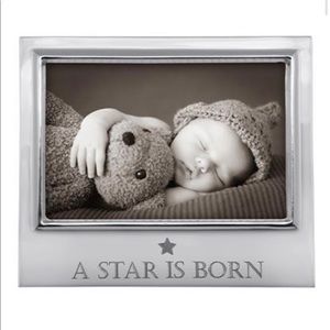 Mariposa “A Star is Born” silver frame